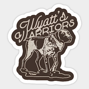 Wyatt's Warriors Sticker